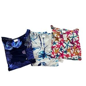 Soma Sleep Shirt Set 3 Large Multi NEW